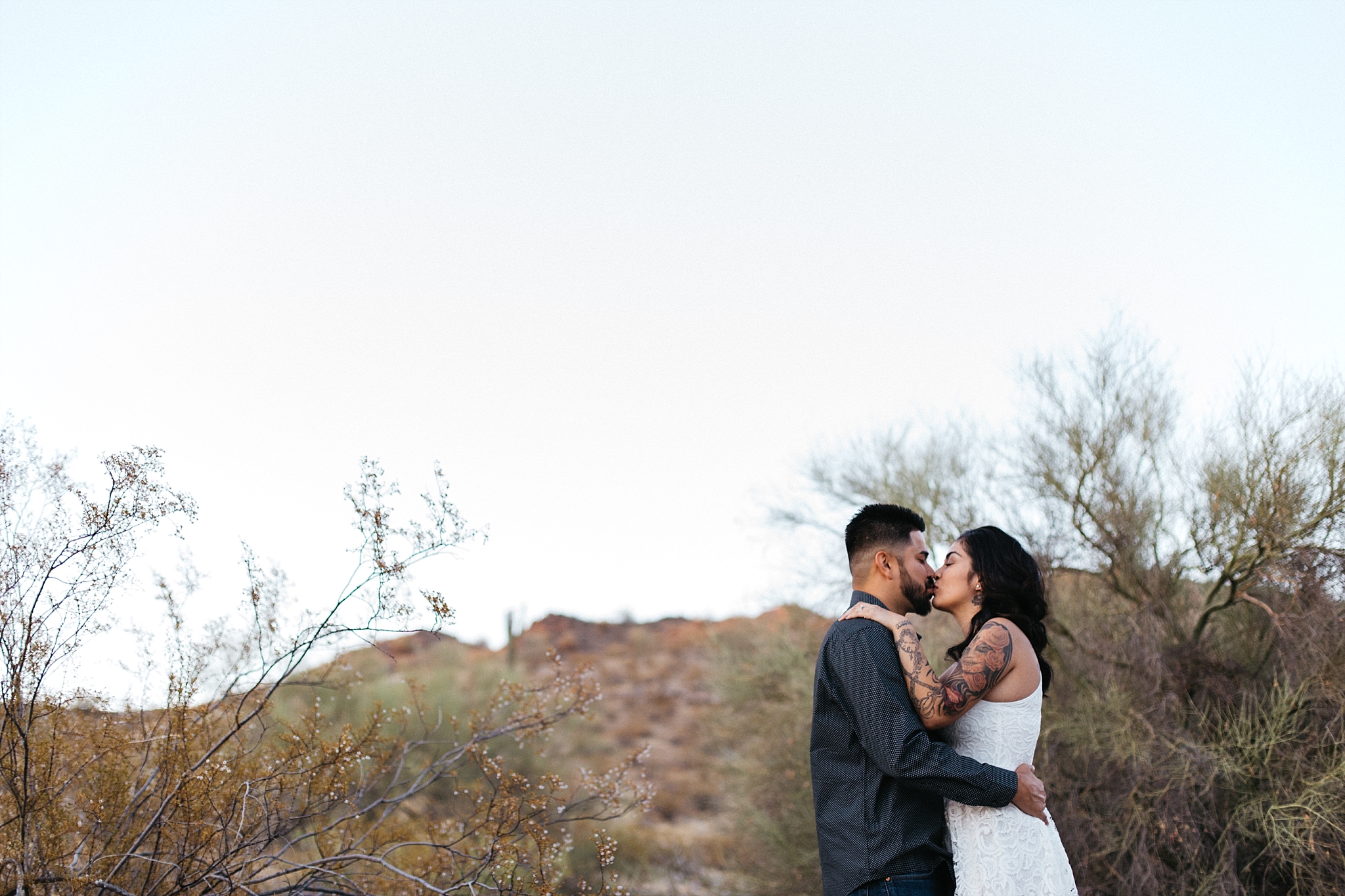 Estrella Mountain Park Goodyear AZ desert couple session Samantha Patri Photography