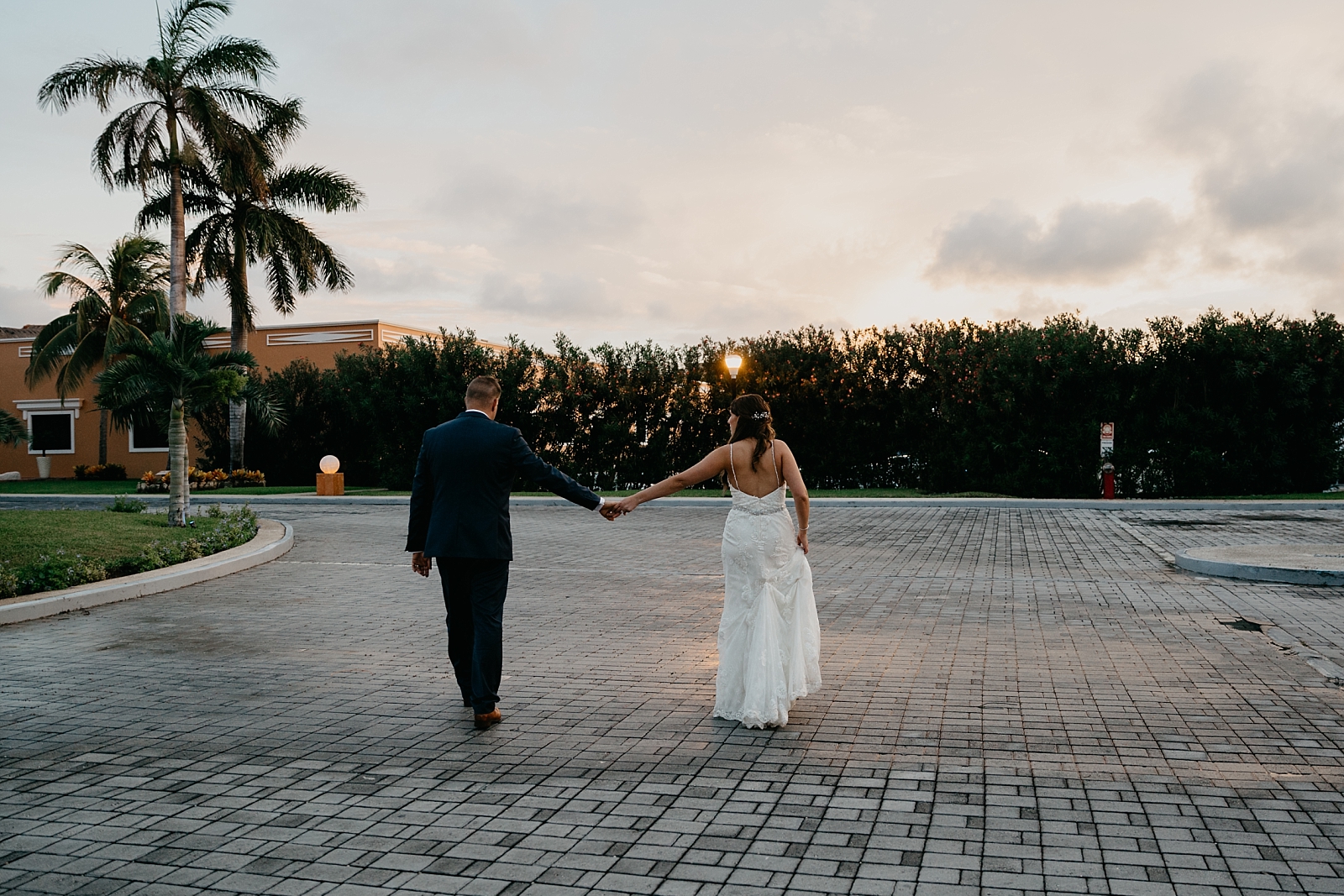 sunset natural moody bride and groom portraits Now Sapphire Riviera wedding photos Cancun, Mexico Samantha Patri Photography Arizona Wedding Photographer