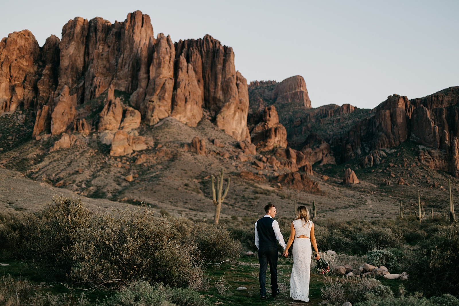 Superstition Mountain elopement Apache Junction, AZ Samantha Patri Photography
