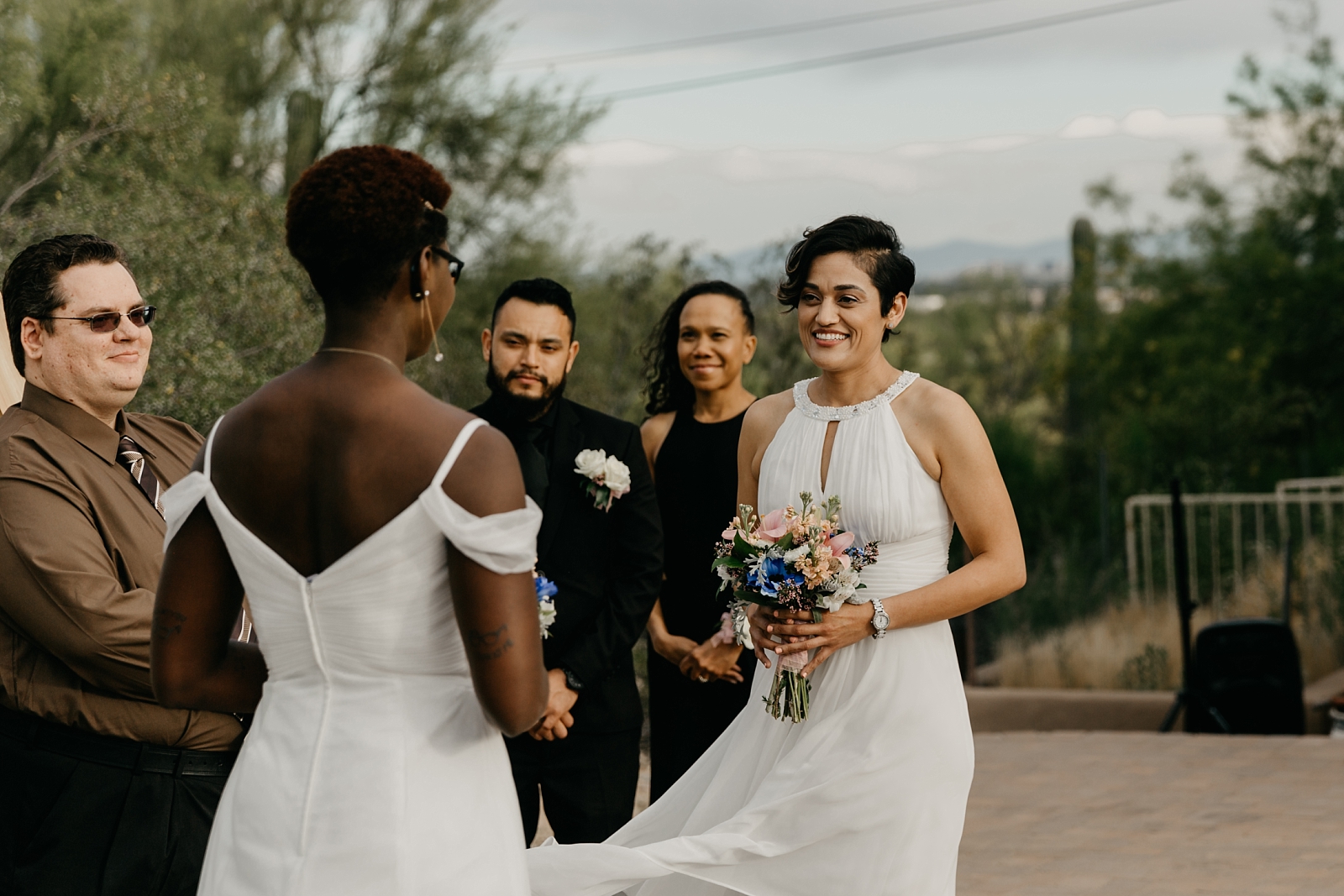 airbnb wedding ceremony photos Tucson Arizona Samantha Patri Photography