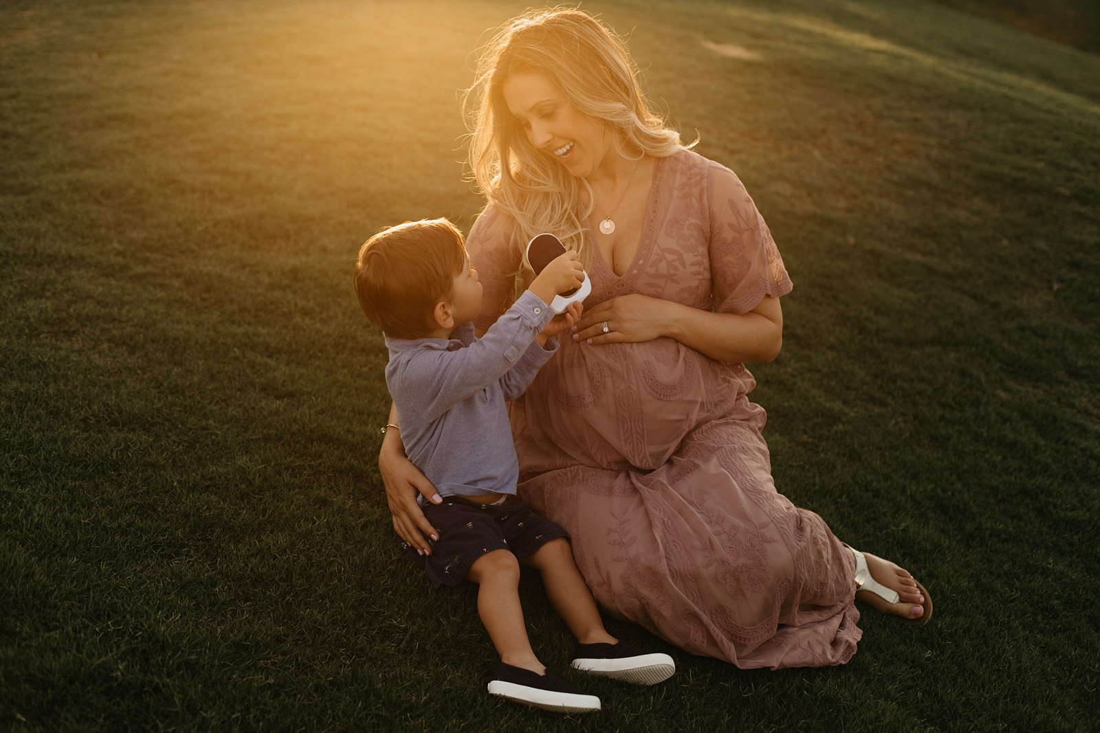 Tucson AZ maternity with kids family photographer