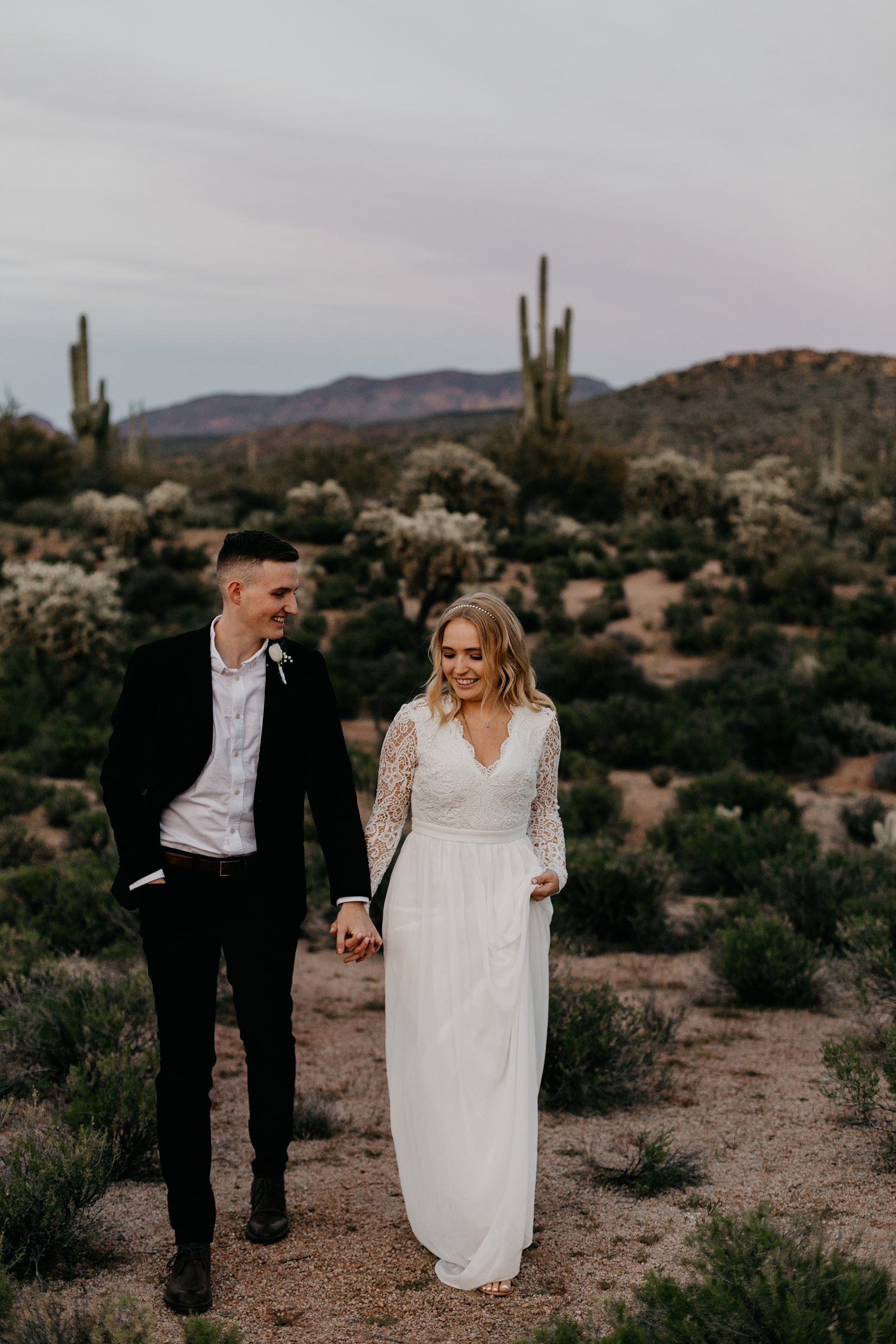 arizona desert elopement